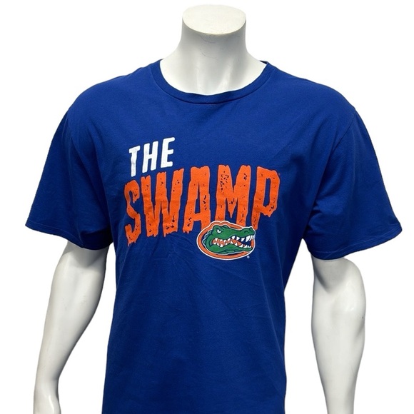 University of Florida Gators UF "The Swamp" Blue Orange Graphic T-Shirt XL - Picture 5 of 10